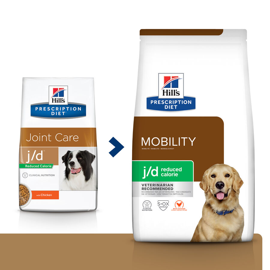 12 kg Hill's Prescription Diet Joint Care j/d Reduced Calorie Pollo pienso para perros, , large indicador imagen numero 6