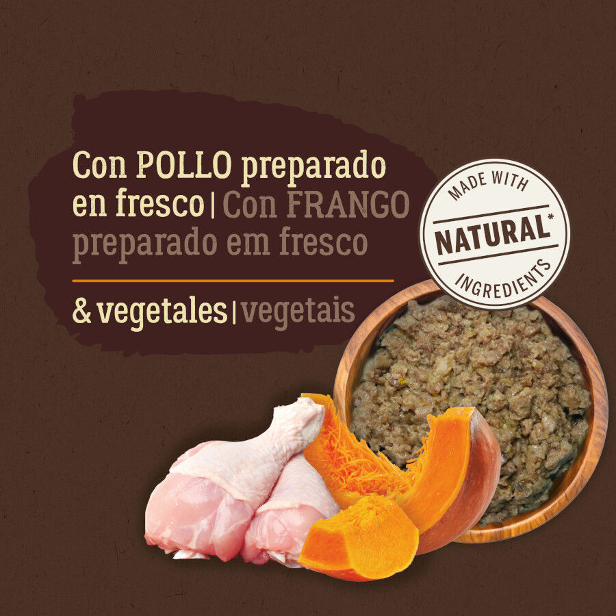 150 g True Origins Pure Pollo con Calabaza sobre para Perros, , large indicador imagen numero 3