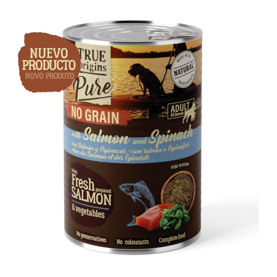 True Origins Pure Salm&oacute;n lata para Perros