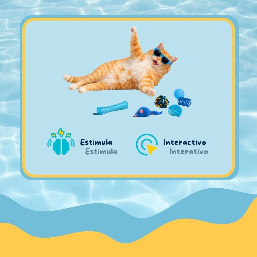 Summer Vibes Dolce Vita Set Juguetes para gatos, , large indicador imagen numero 3