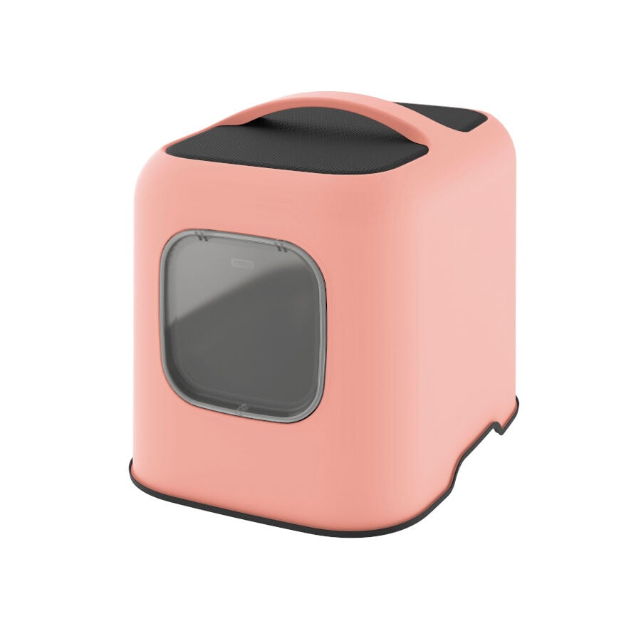 Rotho Biala Eco Arenero Rosa para gatos, , large Imagen numero 1