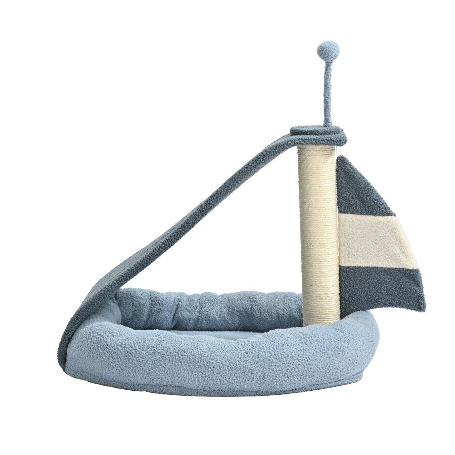 Leeby Koko rascador con cama y juguete para gatitos, , large Imagen numero 4