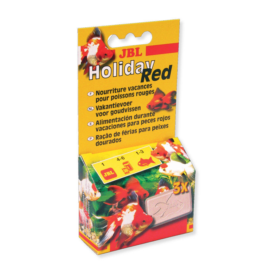 JBL Holiday Red alimento para peces indicador imagen numero 1