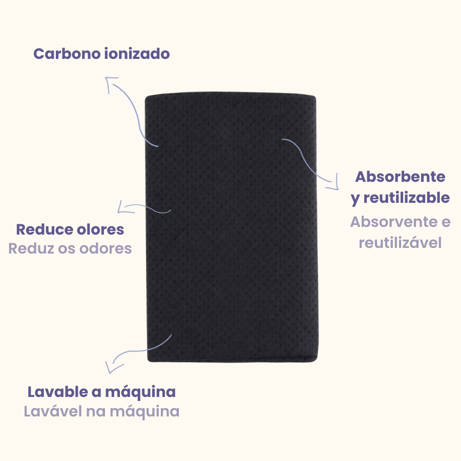 Bloob Toalla Carbono Ionizado  para perros y gatos, , large indicador imagen numero 5
