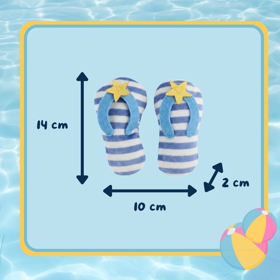 Summer Vibes Peluche Chanclas Juguete para gatos, , large Imagen numero 4