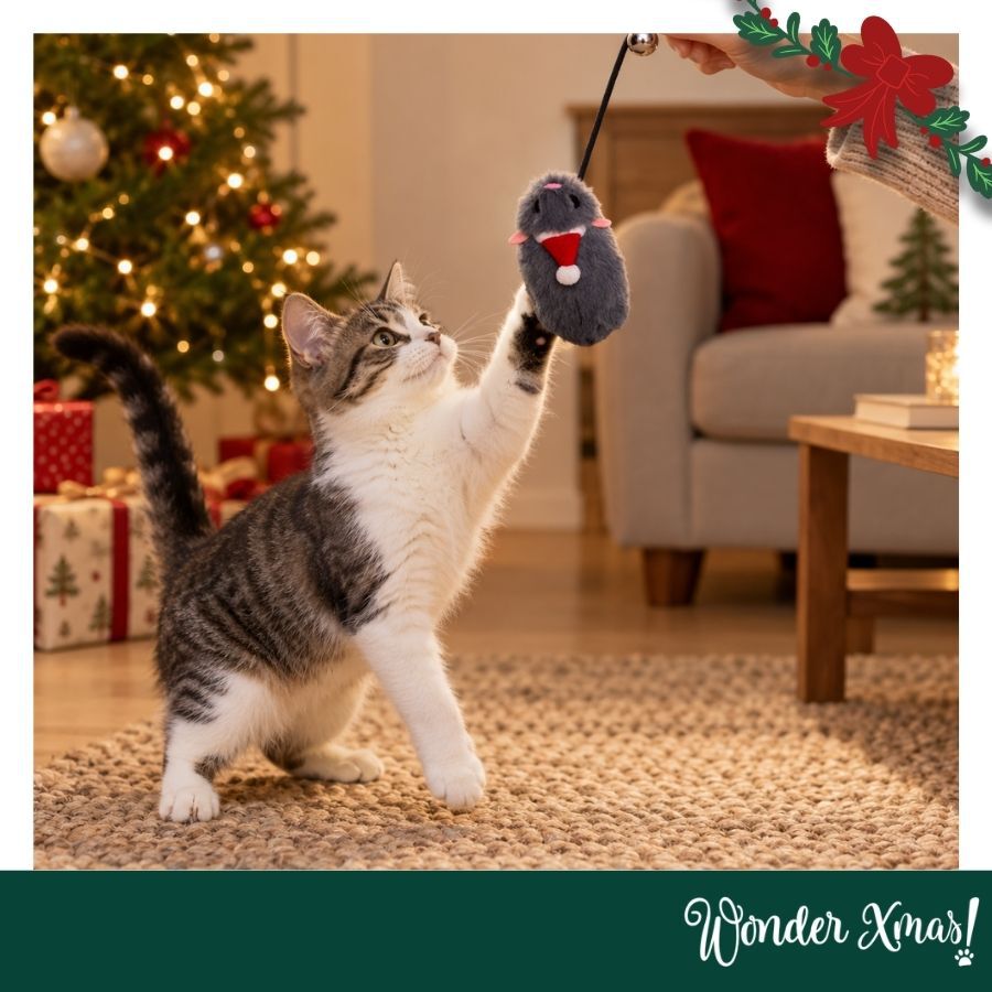 Wonder Christmas Rat&oacute;n Juguete para gatos, , large Imagen numero 2