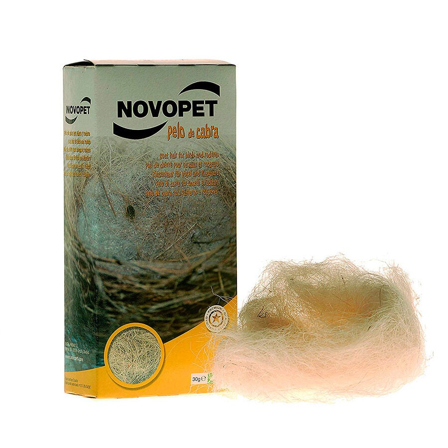 Novopet Pelo de Cabra para nidos de p&aacute;jaros