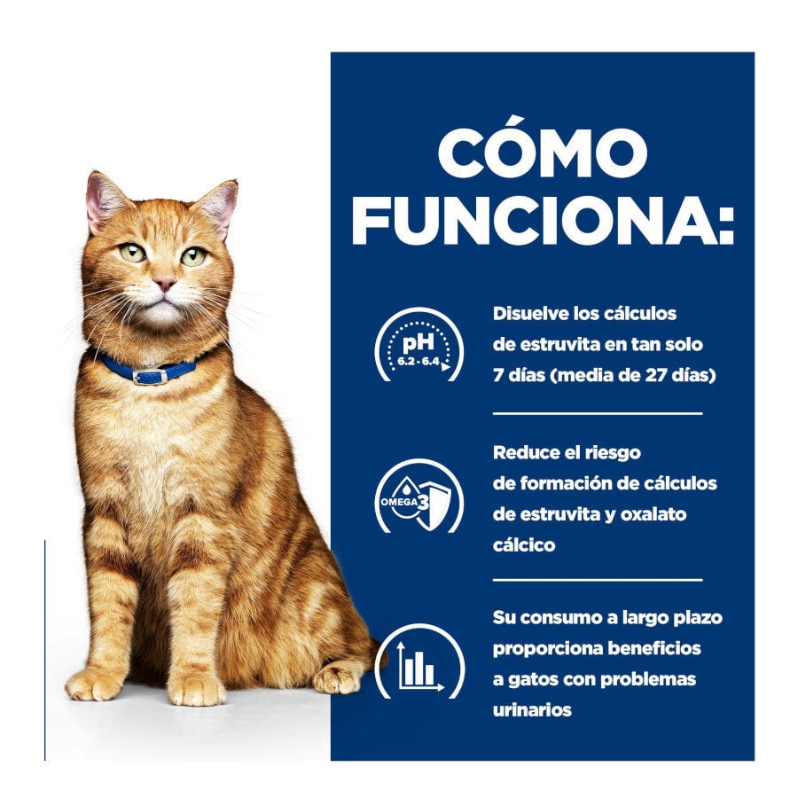 12 sobres x 85 g Hill's Prescription Diet Urinary Care c/d Pollo sobre para gatos, , large indicador imagen numero 3
