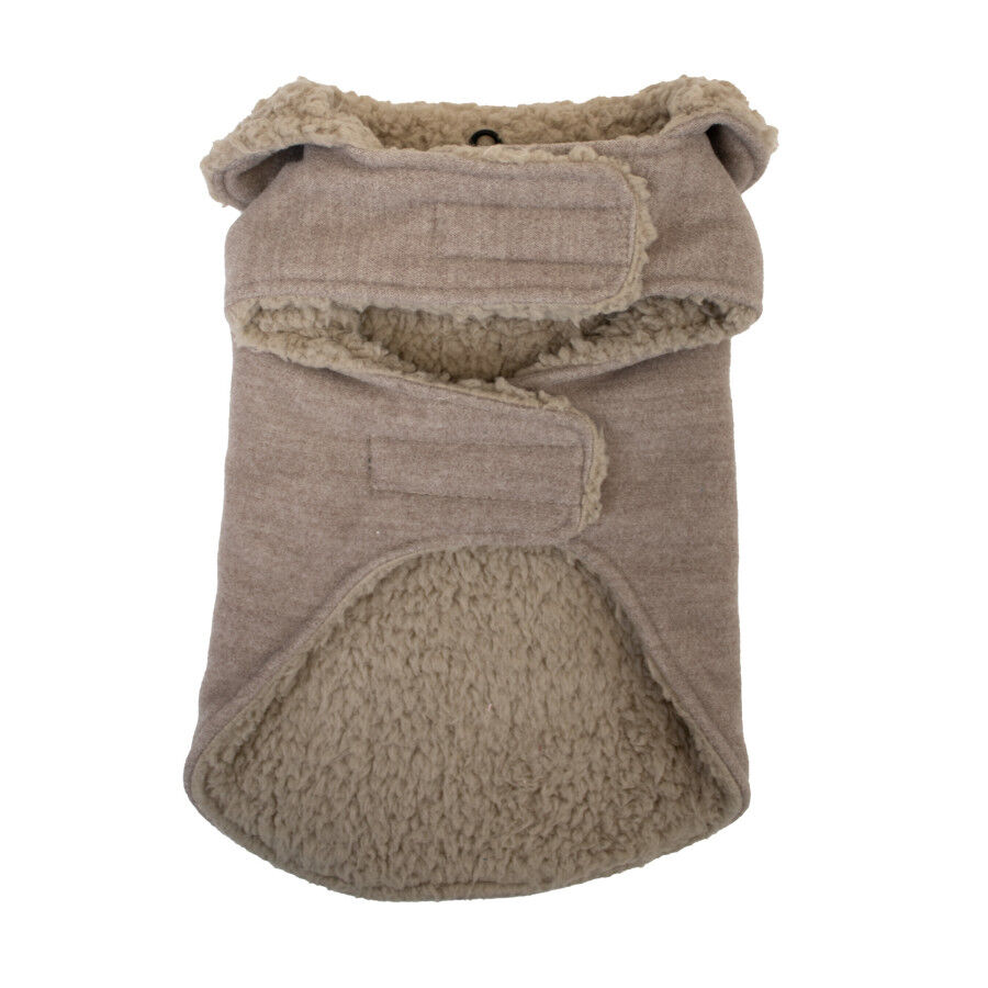 Outech Abrigo Marr&oacute;n Borreguillo para perros, , large indicador imagen numero 4