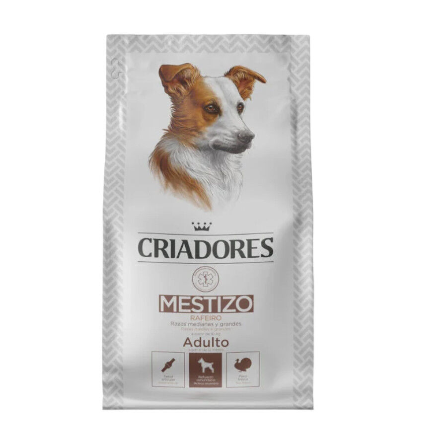 12 kg Criadores Mestizo Pavo pienso para perros medianos, , large Imagen numero 1