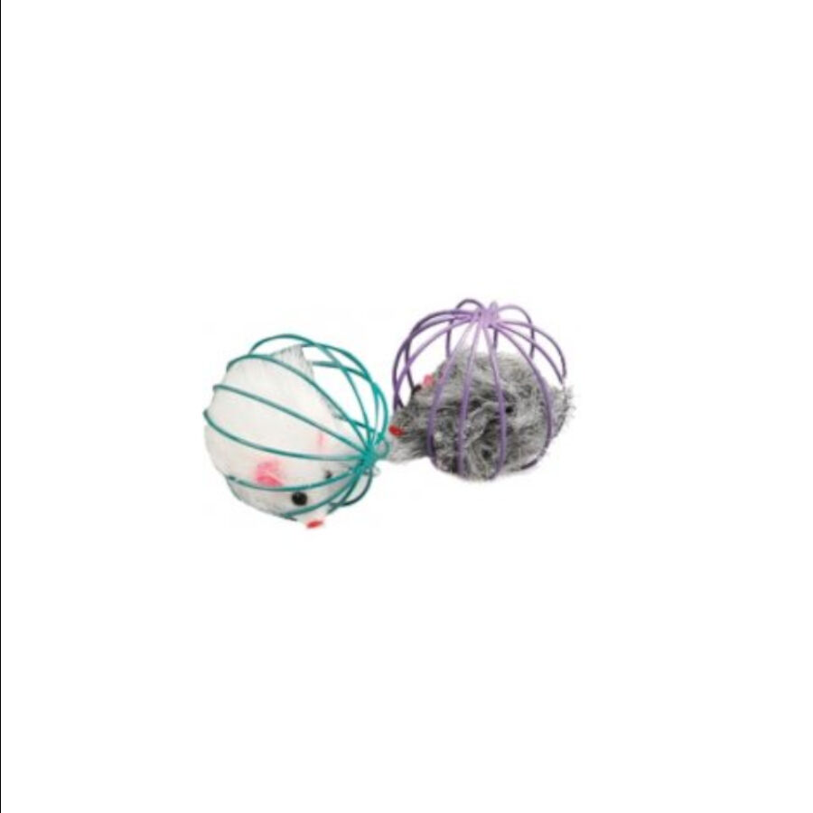 Flamingo Marpy Pelota de alambre con sonido para gatos, , large Imagen numero 1