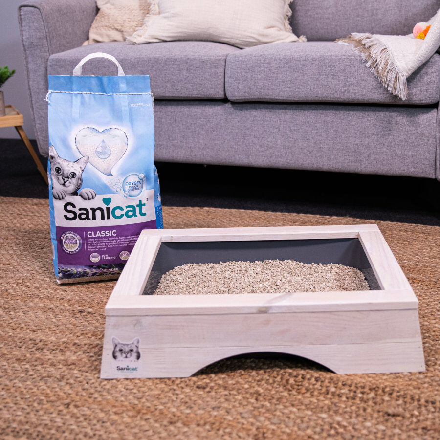 10 L Sanicat Classic Arena Absorbente Lavanda, , large Imagen numero 5