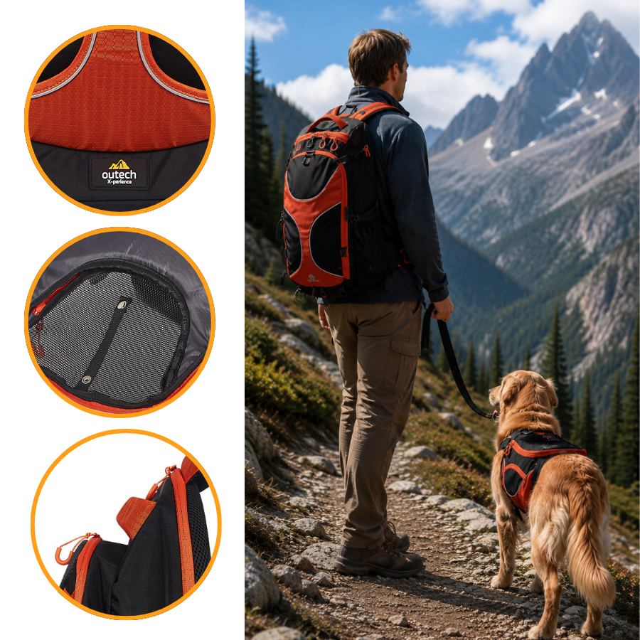 Outech X-perience Mochila Deportiva para perros, , large indicador imagen numero 3