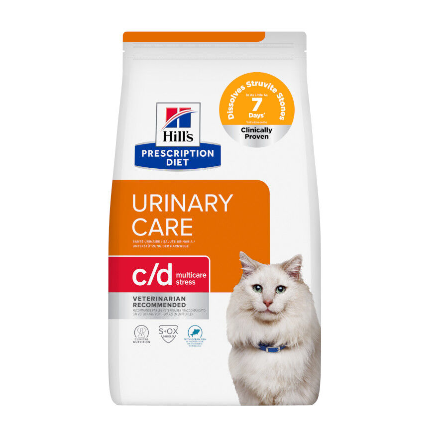 3 kg Hill's Prescription Diet Urinary Care c/d pescado azul pienso para gatos, , large indicador imagen numero 1