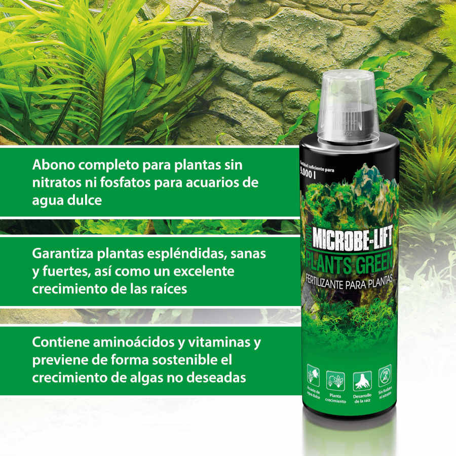 Microbe-Lift Plants Green Fertilizante para acuarios, , large Imagen numero 2