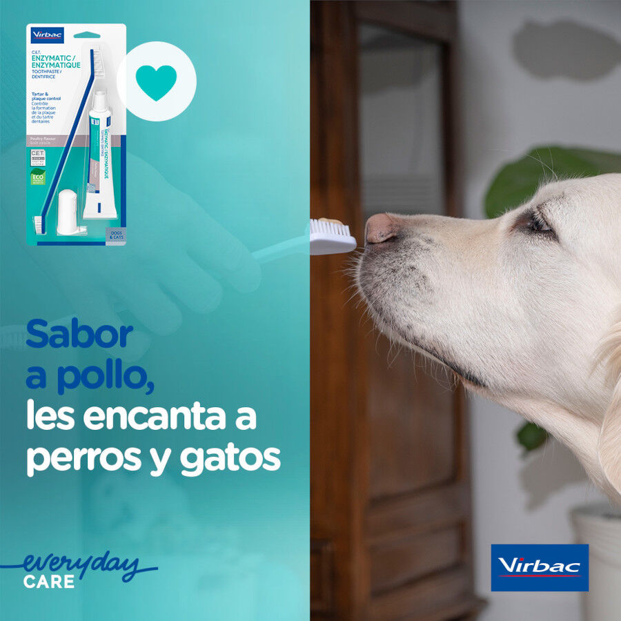Virbac C.E.T Kit Dent&iacute;frico Enzim&aacute;tico para perros, , large Imagen numero 6