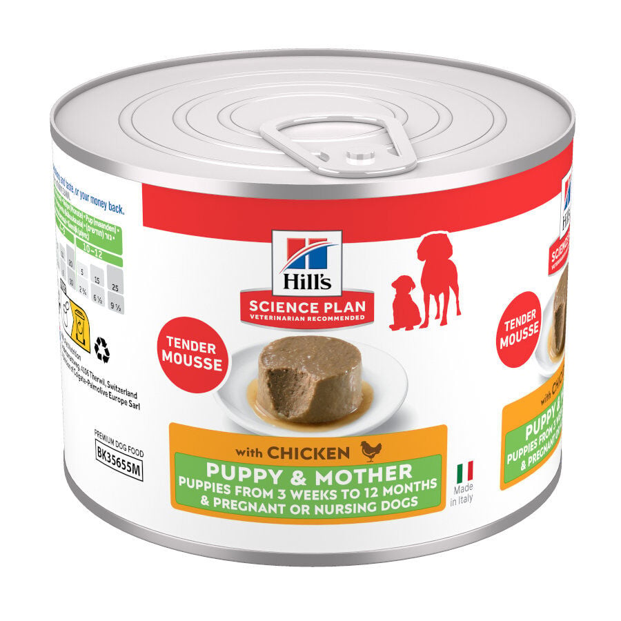200 g Hill's Science Plan Puppy&Mother Mousse de Pollo lata para perros, , large indicador imagen numero 1