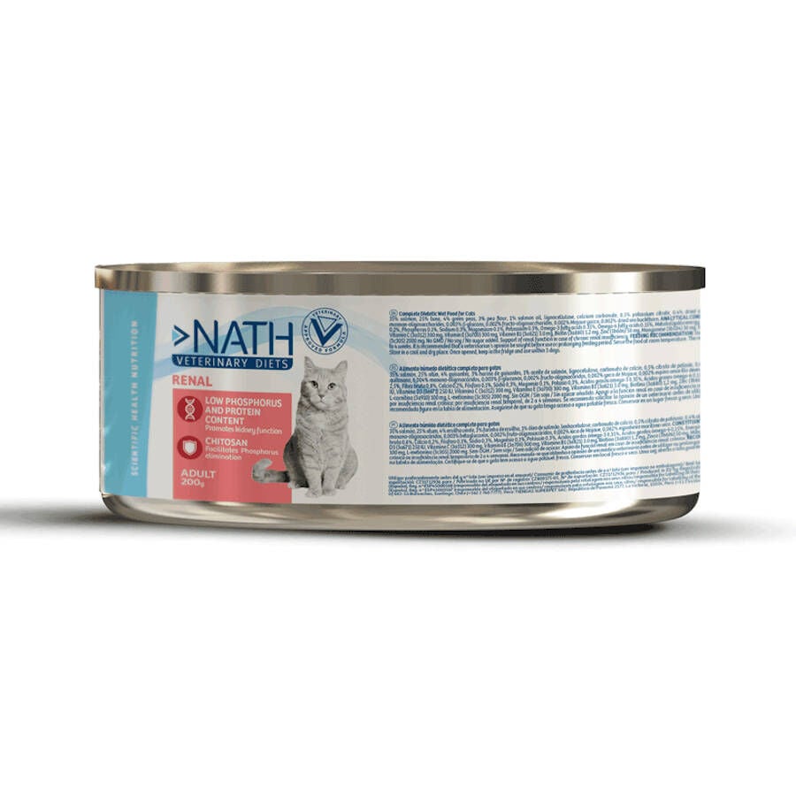 200 g Nath Veterinary Diets Renal Lata para gatos, , large Imagen numero 1