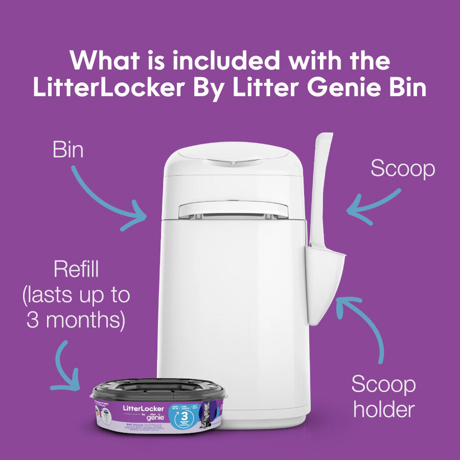 Litter Genie LitterLocker Cubo Dep&oacute;sito de Excremento para gatos, , large Imagen numero 9