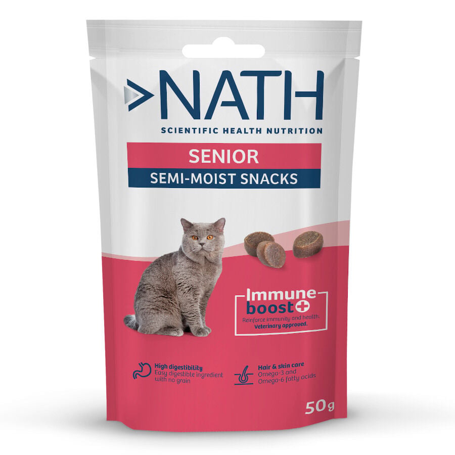 Nath Senior Bocaditos Semih&uacute;medos para gatos