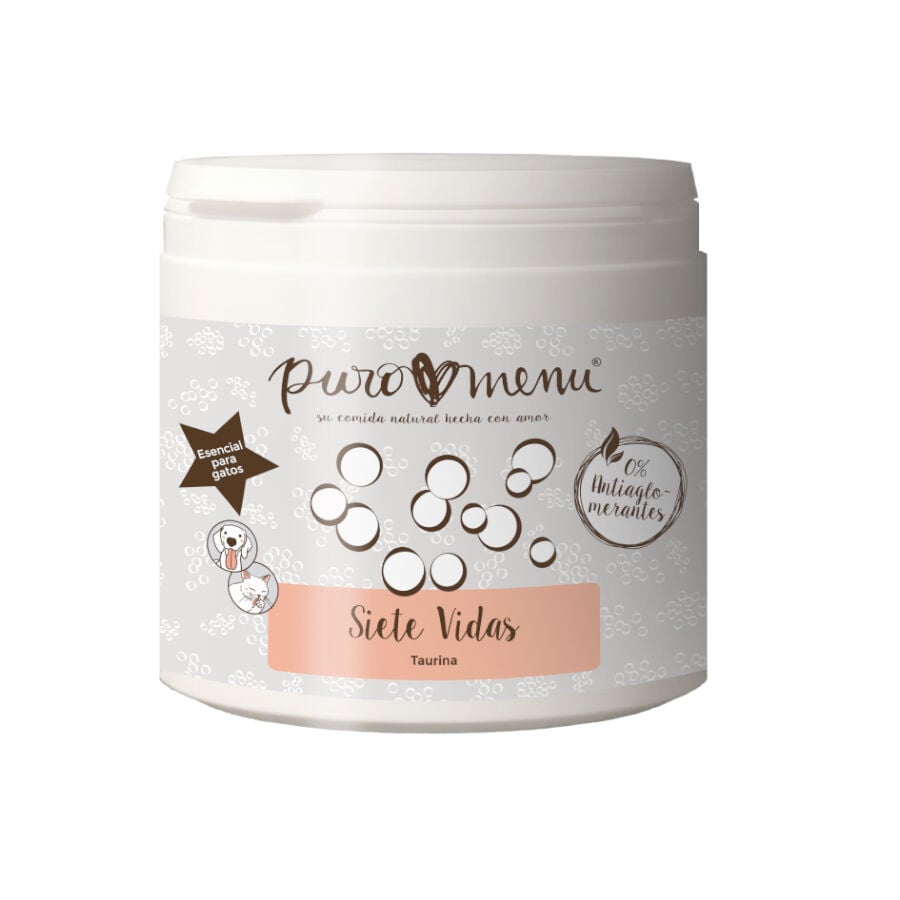 100 g Puro Menu Siete Vidas Taurina para perros y gatos, , large Imagen numero 1