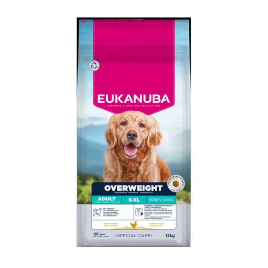12 kg Eukanuba Adult Daily Care Overweight Sterilized pienso para perros, , large indicador imagen numero 1