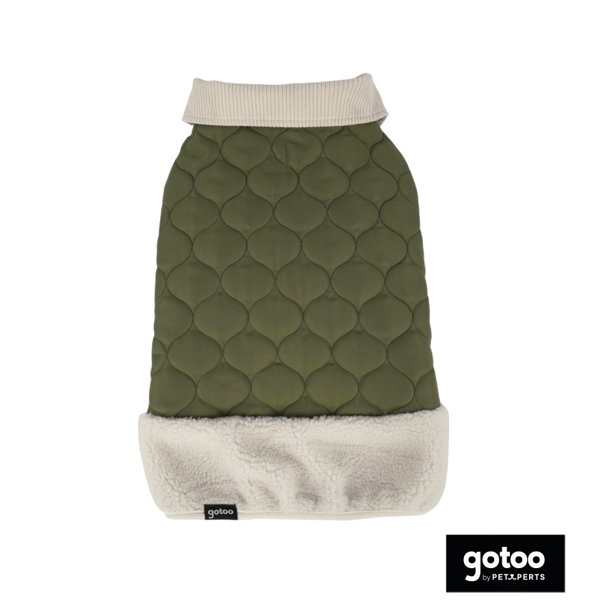 Gotoo Abrigo Acolchado Verde para perros, , large indicador imagen numero 2