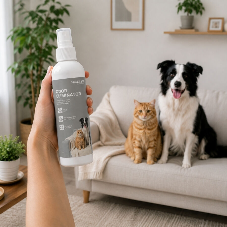 Nice Care Ambientador Eliminador de Olores para perros y gatos, , large indicador imagen numero 1