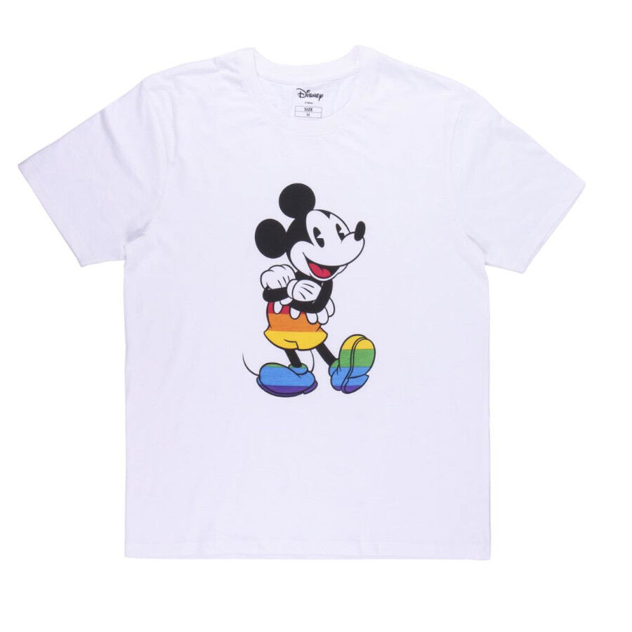 Disney Pride Camiseta de manga corta blanca para humanos, , large Imagen numero 1