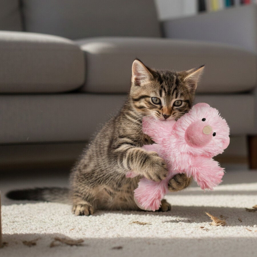 Kong Oso de Peluche para gatitos, , large Imagen numero 2