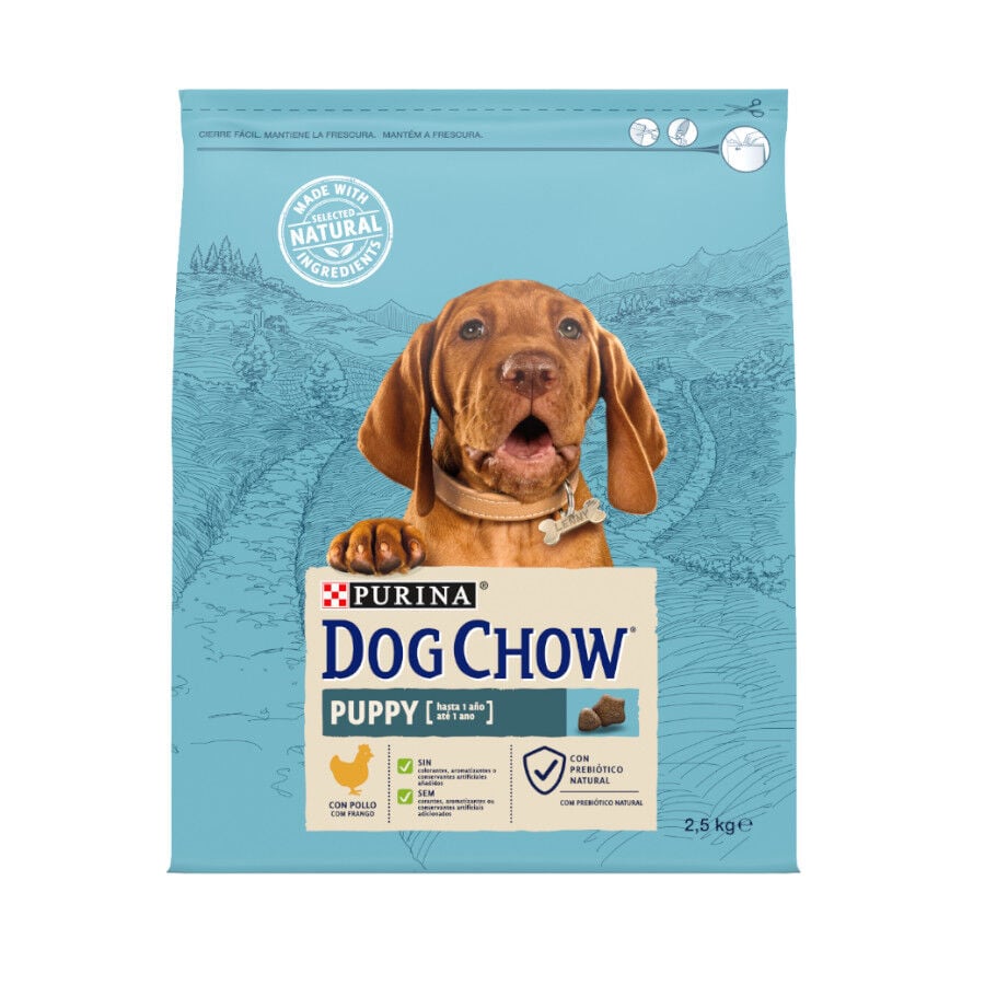 2.5 kg Dog Chow Puppy Pollo pienso para perros, , large Imagen numero 1
