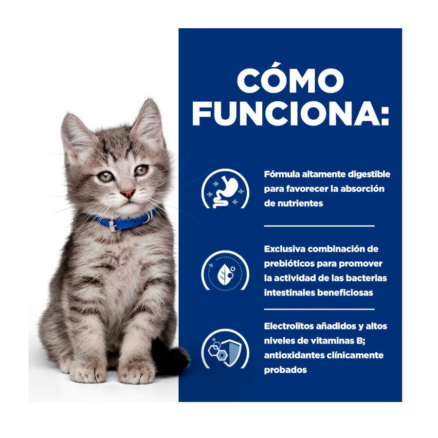 12 latas x 85 g Hill's Prescription Diet I/D Digestive Care Kitten Lata Pollo para gatos, , large Imagen numero 3