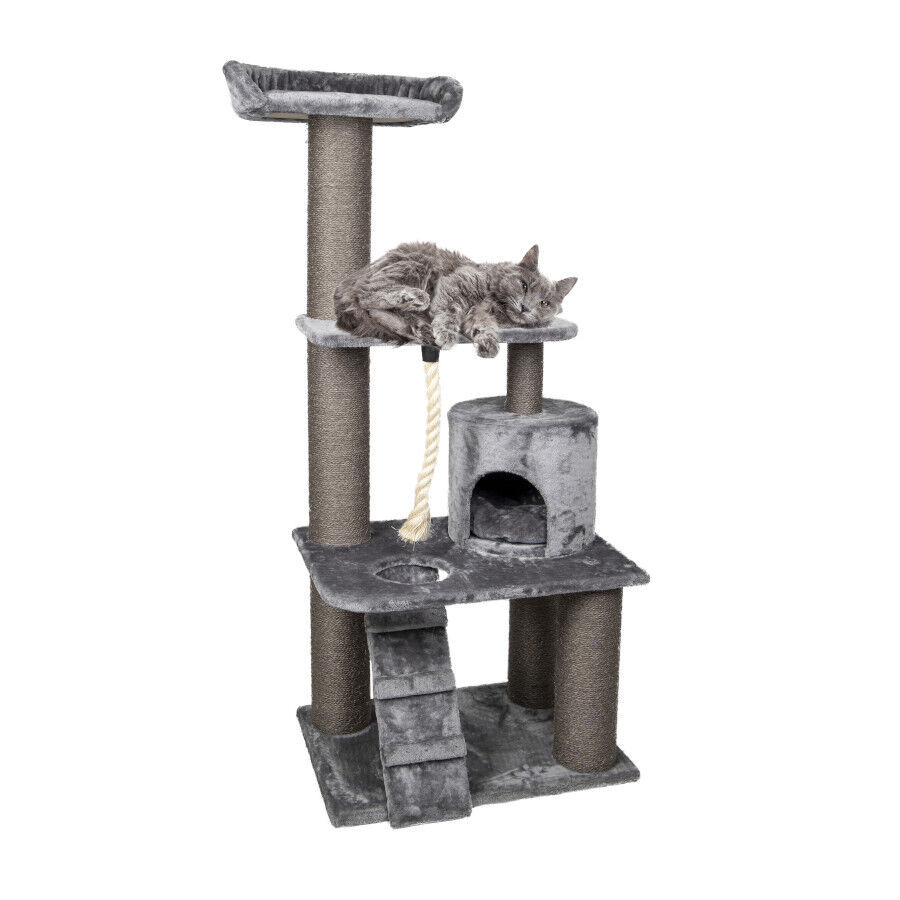 Flamingo &Aacute;rbol Rascador Edan Gris para gatos