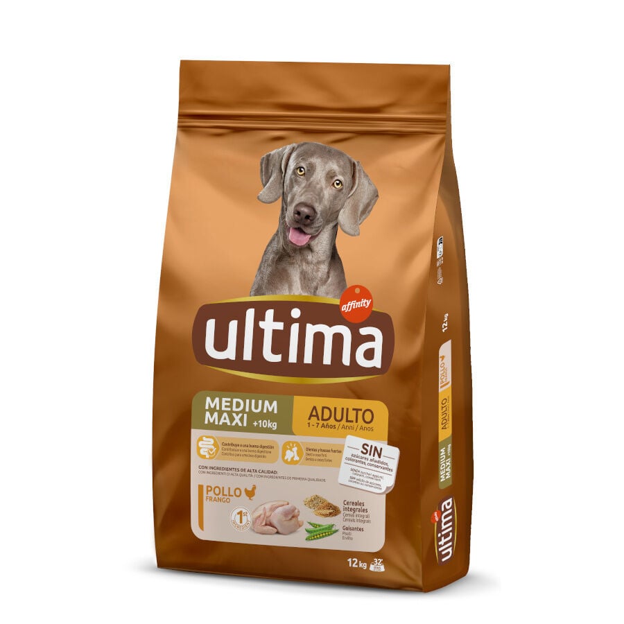 18 kg Affinity Ultima Adult Medium/Maxi Pollo pienso para perros, , large Imagen numero 1