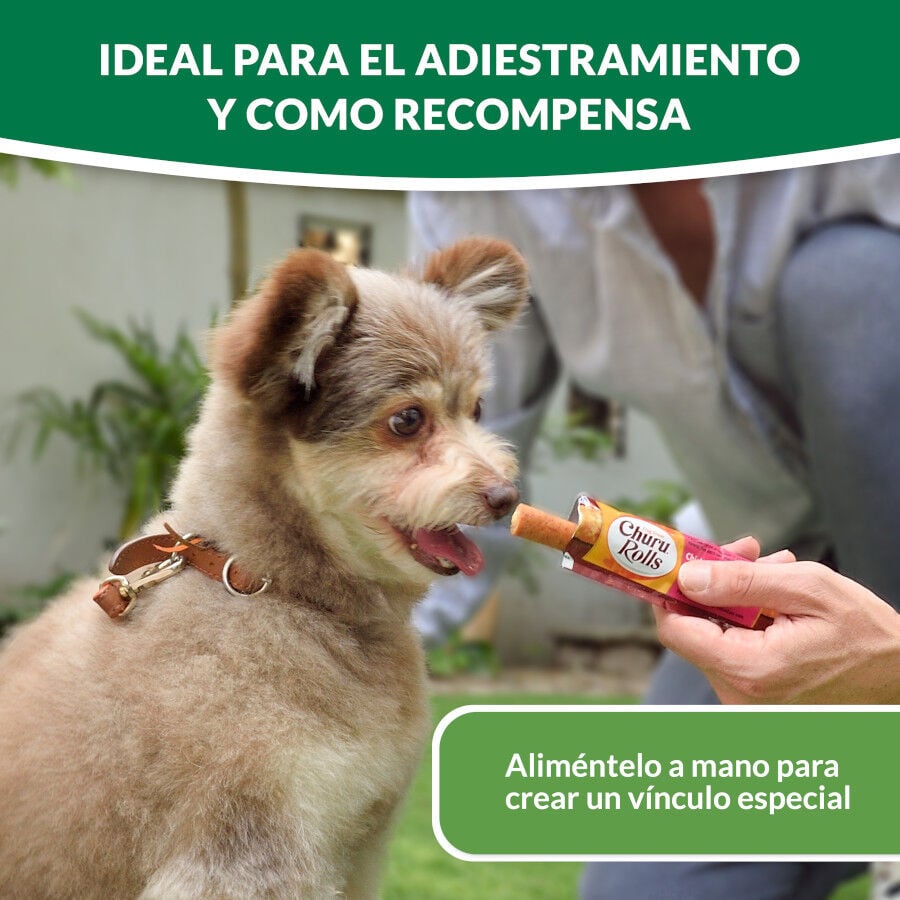 8 sobres x 12 g Churu Bocaditos Bites de Pollo con At&uacute;n para perros, , large indicador imagen numero 4