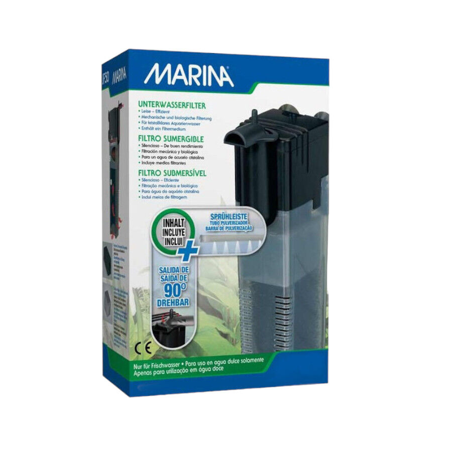 Marina Jet Flo filtro interno biol&oacute;gico para acuarios