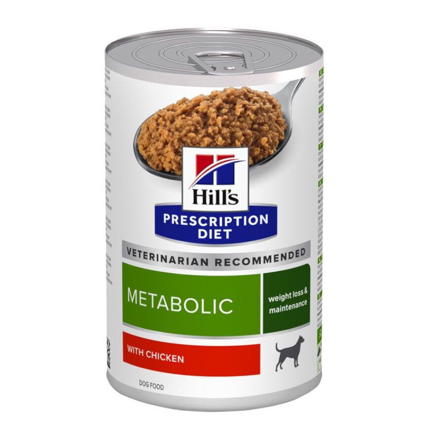 370 g Hill's Prescription Diet Metabolic Pollo lata para perros, , large Imagen numero 1