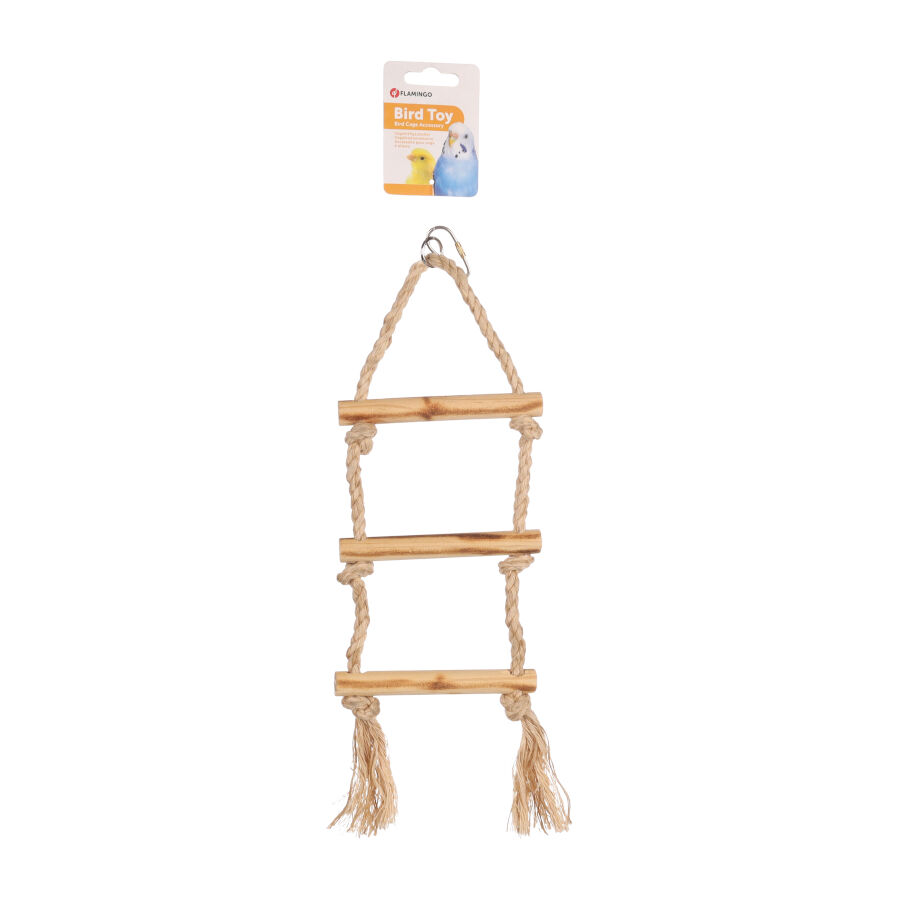 Flamingo Escalera con Cord&oacute;n de juguete para periquitos, , large Imagen numero 2