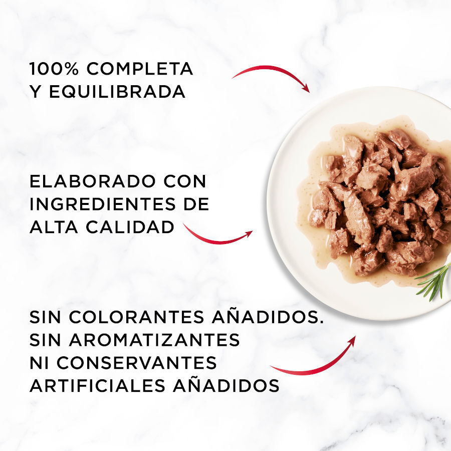 6 sobres x 50 g Gourmet Mon Petit Selecci&oacute;n Pescados en salsa sobre para gatos, , large indicador imagen numero 6