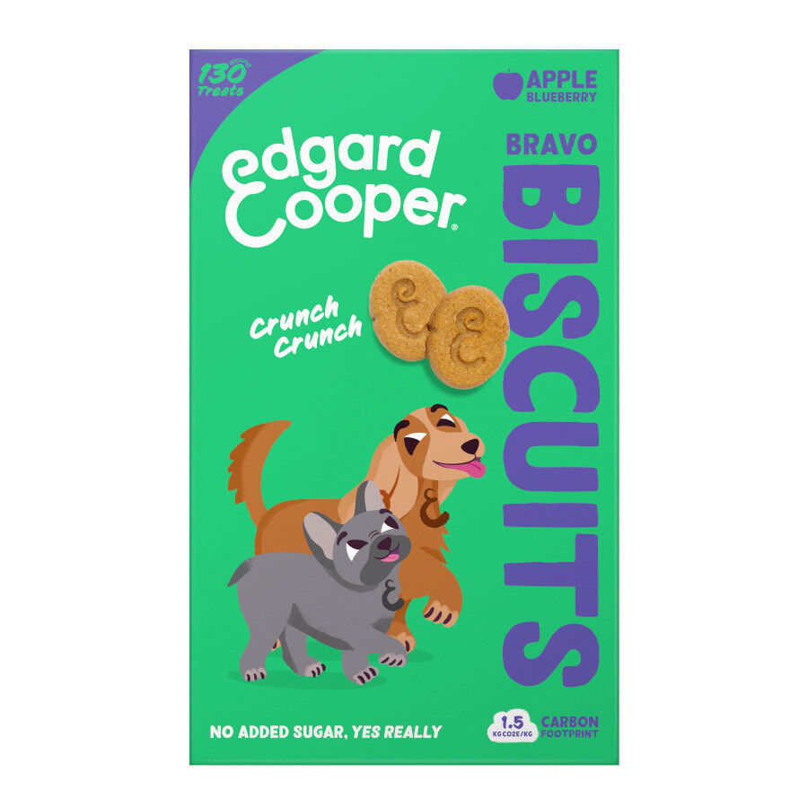 400 g Edgard & Cooper Galletas de Manzana para perros, , large indicador imagen numero 1