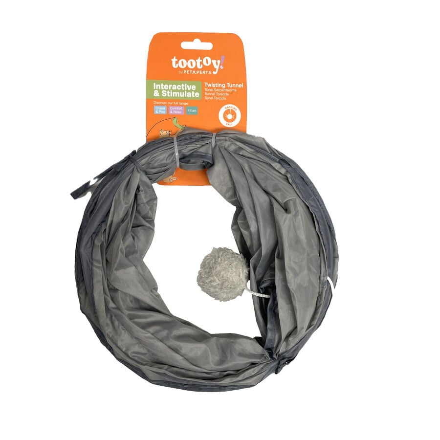 Tootoy! Tunel de Tela con Juguete para gatos, , large indicador imagen numero 8