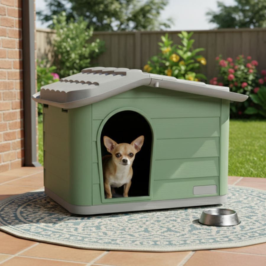 Nayeco Eco Line Caseta Desmontable Salvia para perros, , large indicador imagen numero 1