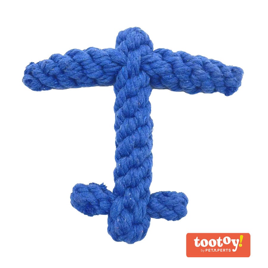 Tootoy! Comfort Anchor Rope juguete de cuerda para perros, , large indicador imagen numero 1