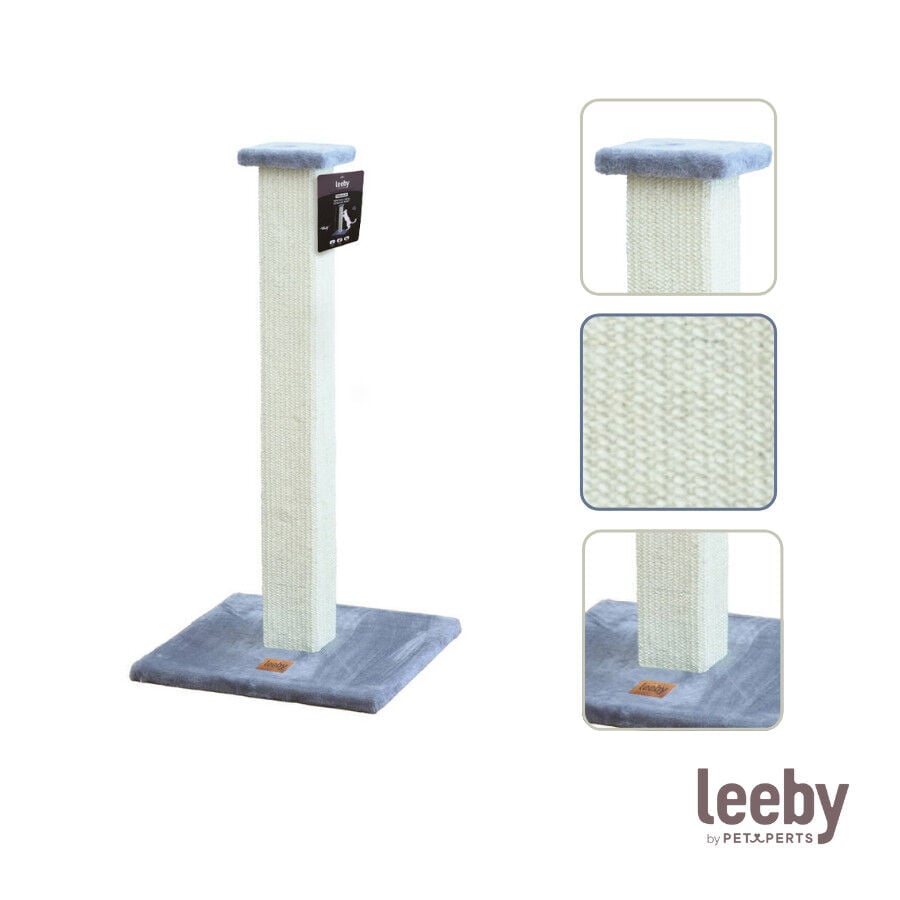 Leeby Vida rascador de sisal cuadrado azul  para gatos, , large indicador imagen numero 5