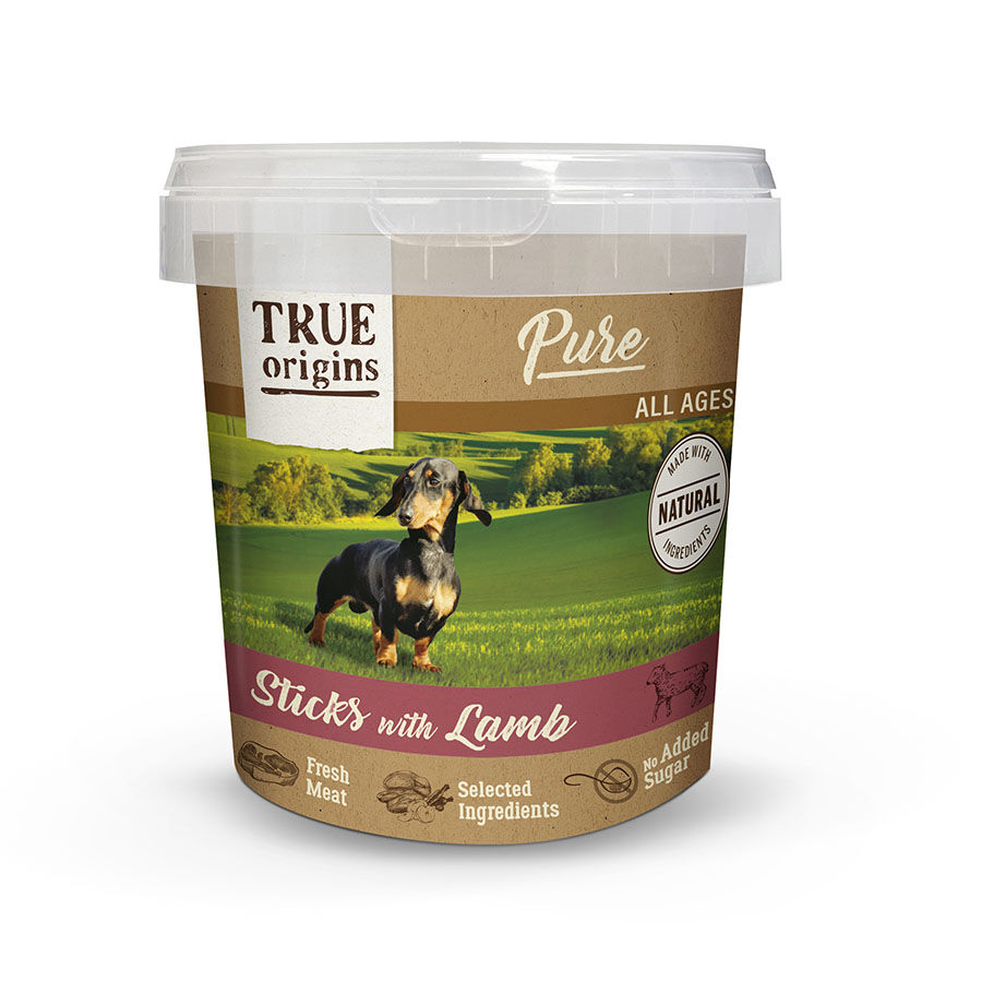 True Origins Pure Sticks Cordero para perros indicador imagen numero 1