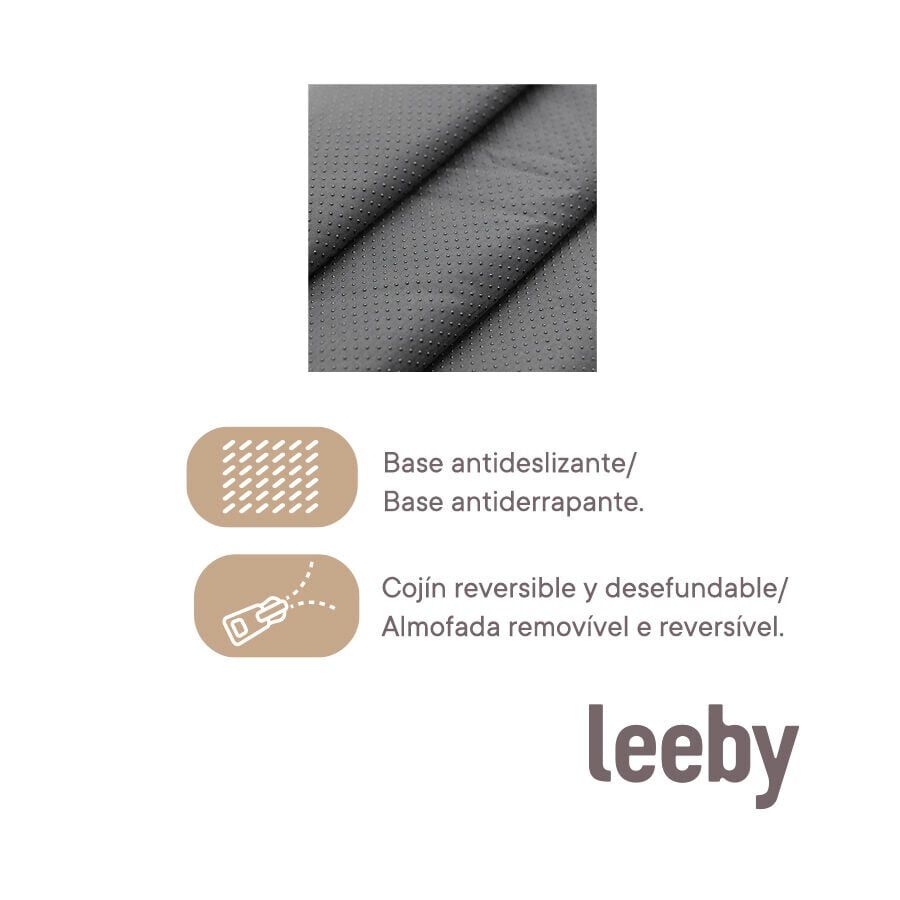 Leeby Cuna Impermeable y Desenfundable Azul Marino para perros, , large indicador imagen numero 5