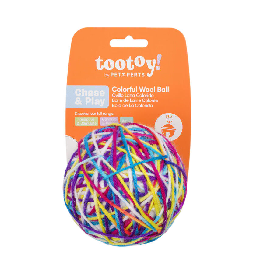 Tootoy! Ovillo de Lana Colorido para gatos, , large indicador imagen numero 8