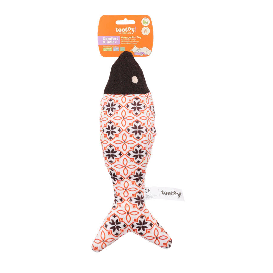 Tootoy! Peluche Pez con Catnip Estampado para gatos, , large Imagen numero 9