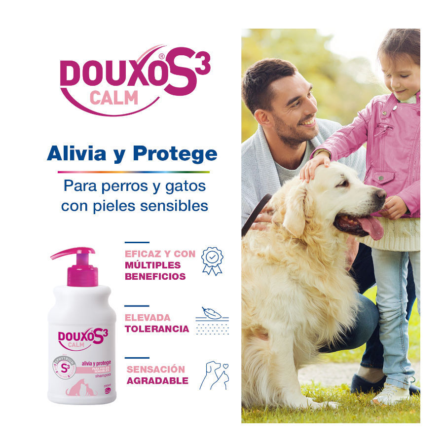 Douxo S3 Calm Champ&uacute; para perros y gatos, , large indicador imagen numero 2