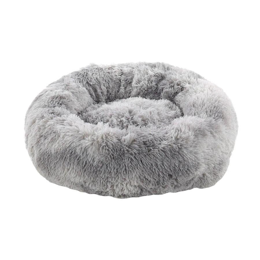 Flamingo Demi Redondo Gris cama para perros y gatos, , large indicador imagen numero 1